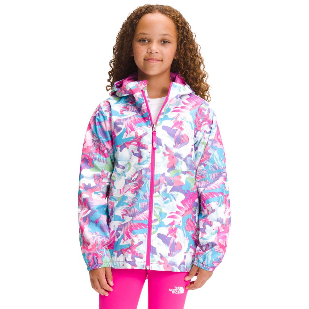 The North Face Printed Zipline Rain Jacket Girls '