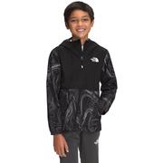 TNF BLACK TOPOGRAPHIC MAP PRINT