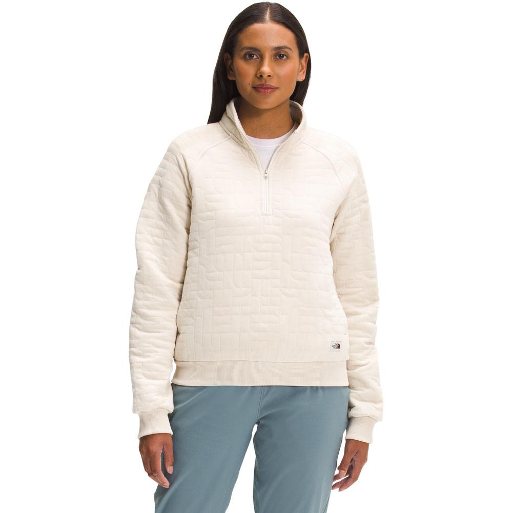 The North Face Longs Peak Quilted Quarter Zip Sweatshirt Women's