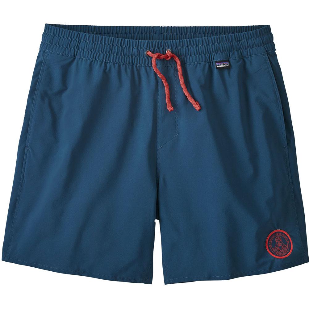 Men's Short Board Shorts  The Rincon 15 Trunks in Carolina Blue