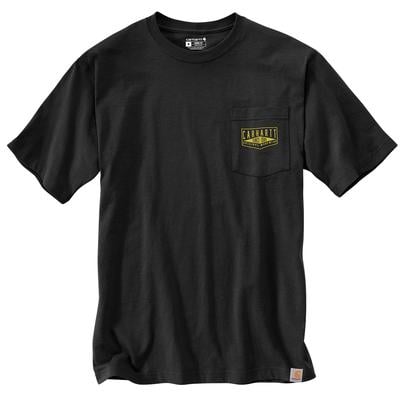 Carhartt Loose Fit Heavyweight Short-Sleeve Pocket Workwear Graphic T-Shirt Men's
