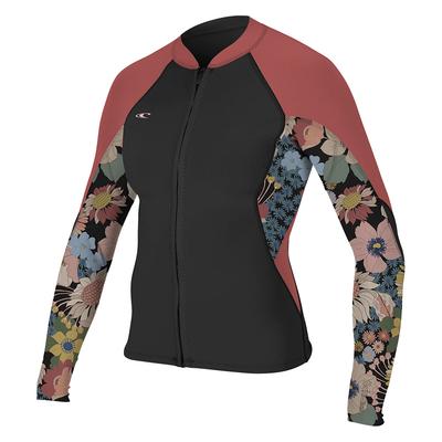 Oneill Bahia 1.5mm Full Zip Wetsuit Jacket Women's