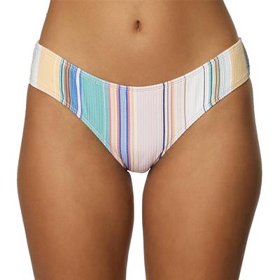 Oneill Baja Stripe Matira Hipster Cheeky Bottoms Women's