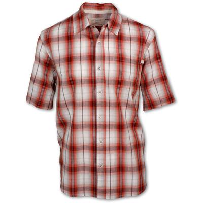 Purnell Red Madras Plaid Button-Up Shirt Men's