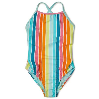 Speedo Printed X Back One Piece Swimsuit Girls'