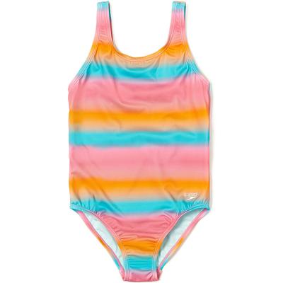 Speedo Elastic Back One Piece Swimsuit Girls'