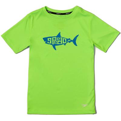 Speedo Graphic Short-Sleeve Swim Shirt Boys'
