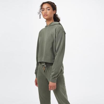 Tentree French Terry Cropped Hoodie Women's
