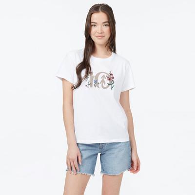 Tentree Floral Logo T-Shirt Women's