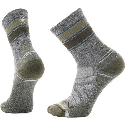 Smartwool Hike Light Cushion Striped Mid Crew Socks