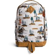 GARDENIA WHITE CAMPING SCENIC PRINT/UTILITY BROWN