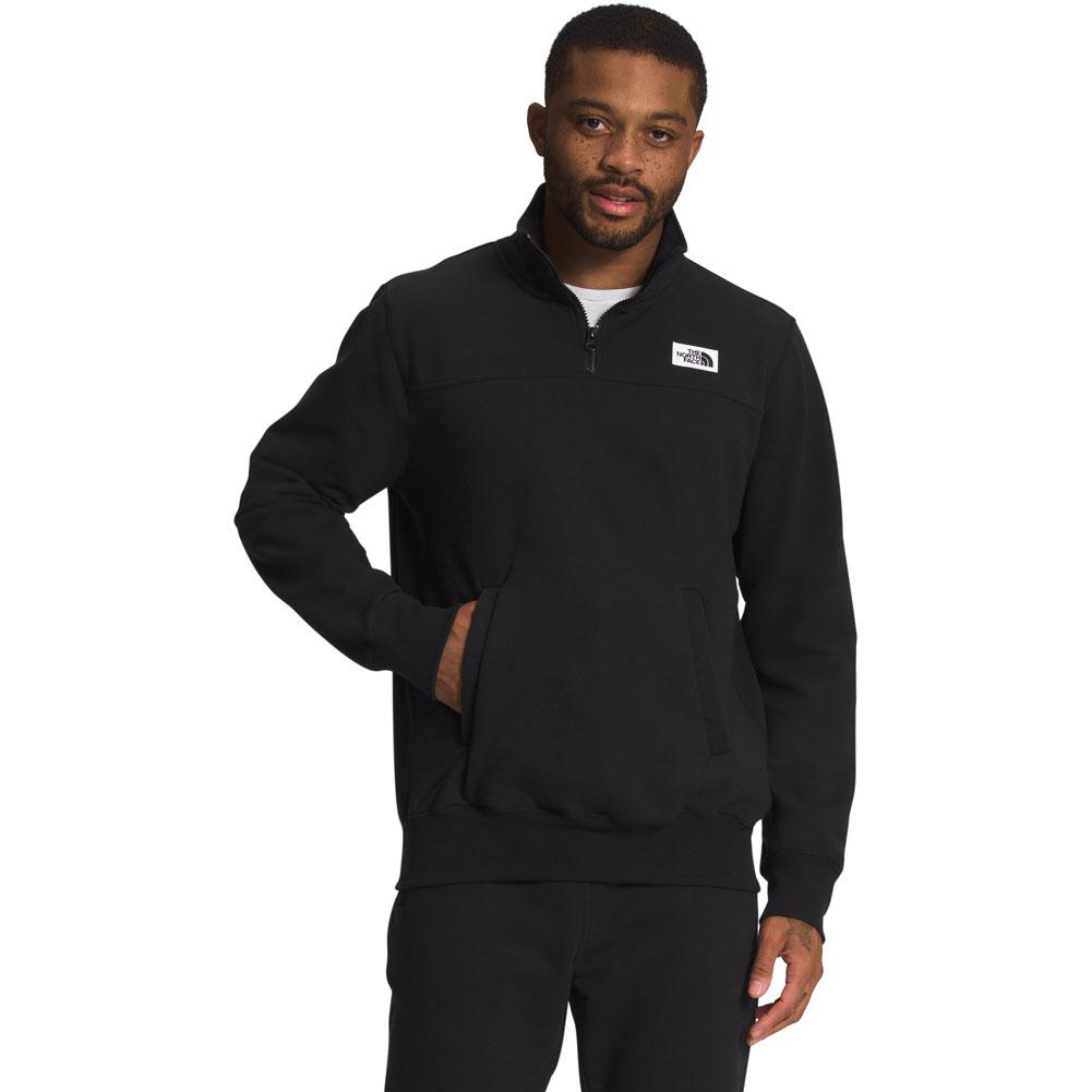 ノースフェイス パーカーHERITAGE PATCH/ot4465S The North Face Heritage Patch 1/4 Zip Fleece Top Men's