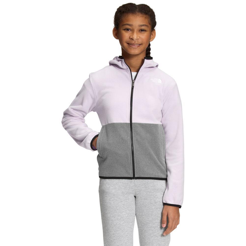 The North Face Teen Glacier Full Zip Hooded Fleece Jacket Kids '