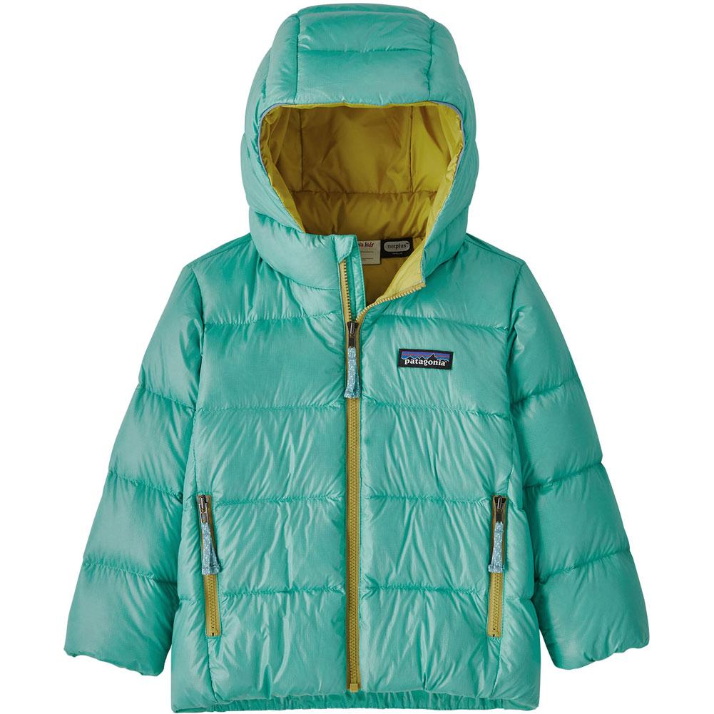  Patagonia Baby Hi- Loft Down Sweater Hooded Jacket Infants/Toddlers