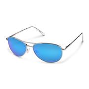 SILVER/POLARIZED BLUE MIRROR