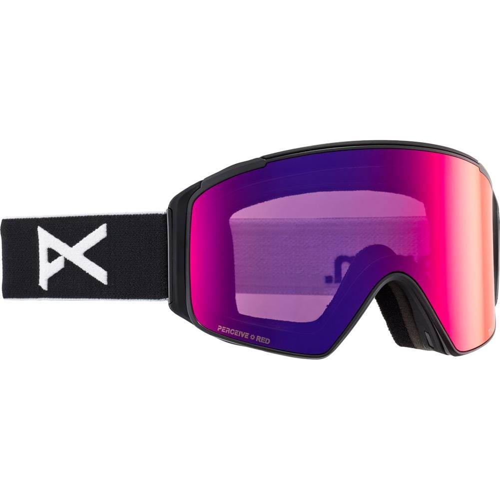 Anon M4S Cylindrical Snow Goggles + Bonus Lens + MFI Facemask