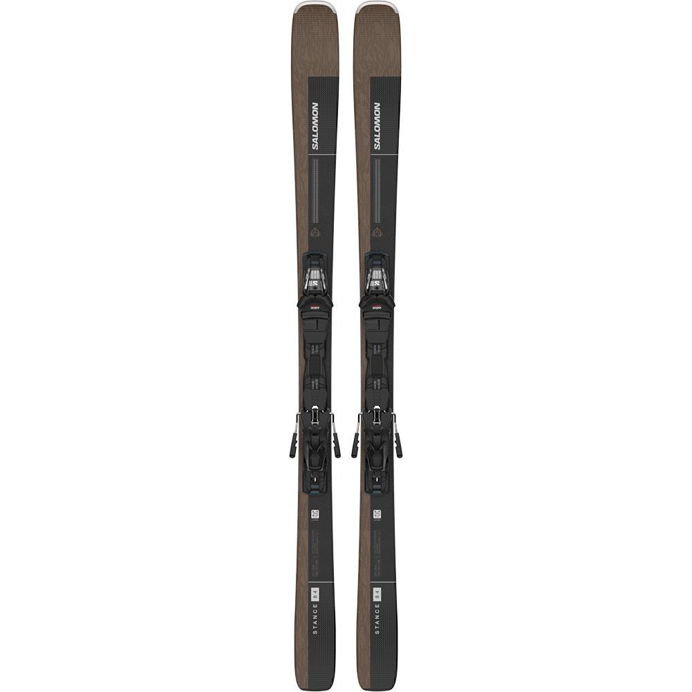  Salomon E Stance 84 Skis With M12 Gw Bindings Men's 2023