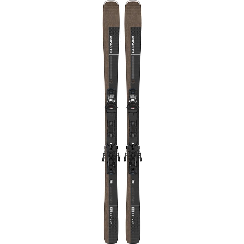 Salomon E Stance 84 Skis With M12 Gw Bindings Men's 2023