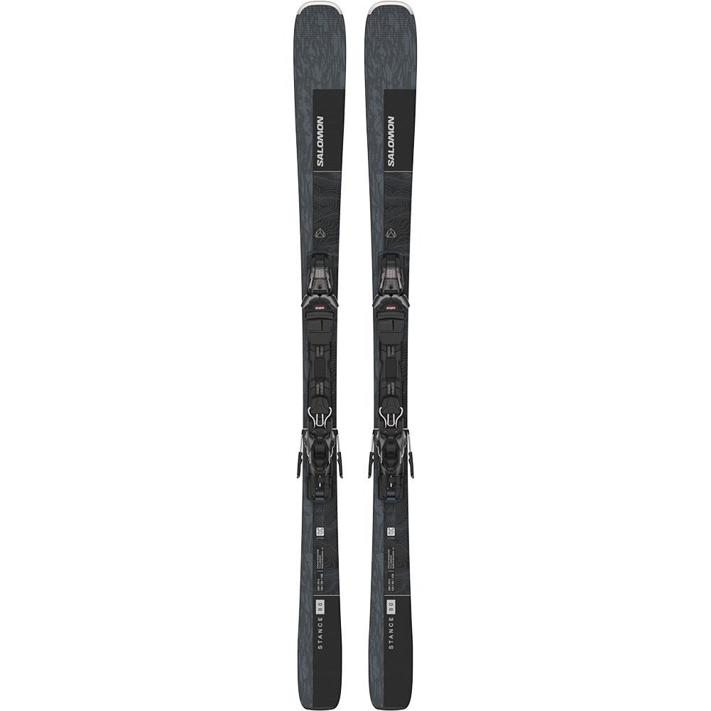  Salomon E Stance 80 Skis With M11 Gw Bindings Men's 2023