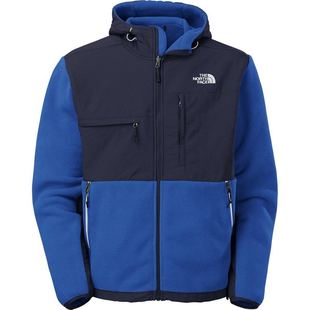 men's north face denali hoodie fleece jacket