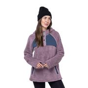 DUSTY ORCHID SHERPA COLORBLOCK