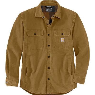 Carhartt Rugged Flex Relaxed Fit Canvas Fleece-Lined Shirt Jac Men's