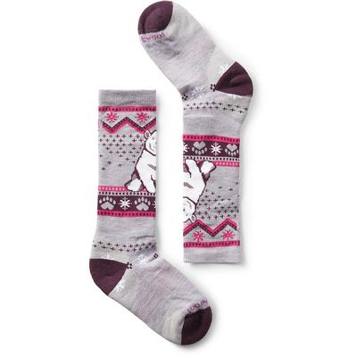 Smartwool Wintersport Full Cushion Polar Bear Pattern OTC Socks Kids'