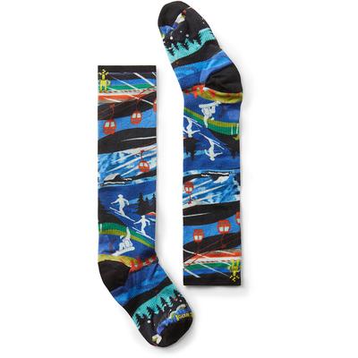 Smartwool Junior Ski Zero Cushion Skication Print OTC Socks Kids'
