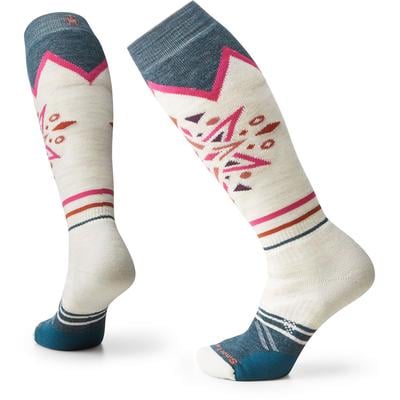 Smartwool Ski Full Cushion Mountain Snowflake Pattern OTC Socks Women's