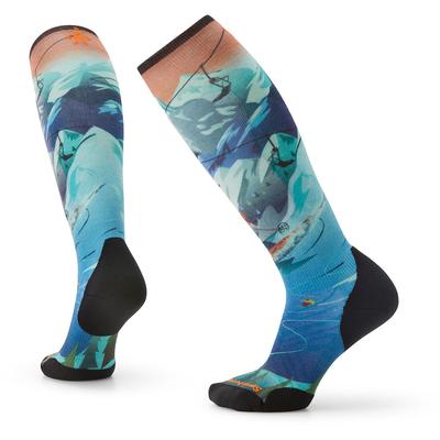 Smartwool Ski Targeted Cushion Lift Bunny Print OTC Socks Women's