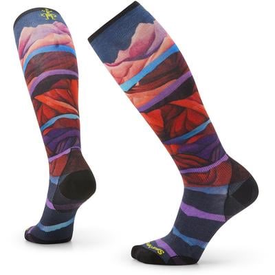 Smartwool Ski Zero Cushion Print OTC Socks Women's