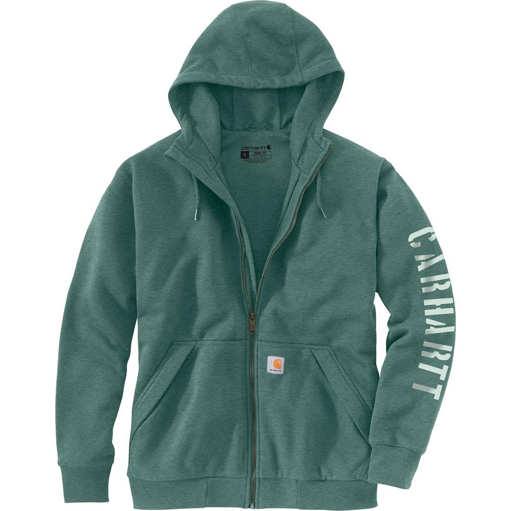 Carhartt Rain Defender Loose Fit Fleece-Lined Logo Graphic Full