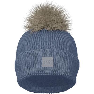 Under Armour Coldgear Infrared Halftime Ribbed Pom Beanie Women's