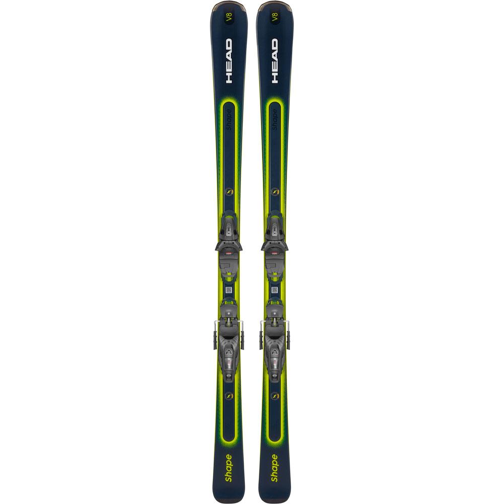 Head Shape E- V8 Sw Skis With Protector Pr 11 Gw Ski Bindings 2023