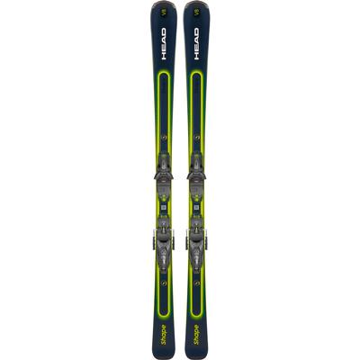 Head Shape E-V8 SW Skis with Protector PR 11 GW Ski Bindings 2023