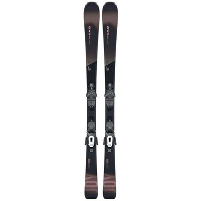 Head Pure Joy SLR Joy Pro Skis with Joy 9 GW SLR Ski Bindings Black 2023 Women's