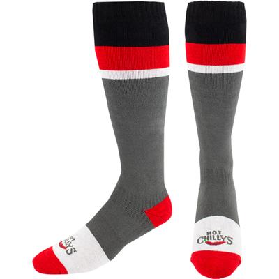 Hot Chillys Red Alpine Mid Volume Socks Men's