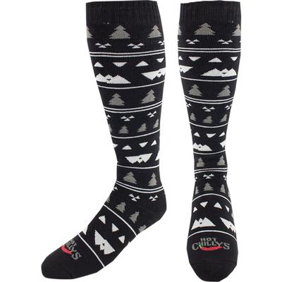 Hot Chillys Black Echo Mid Volume Socks Men's