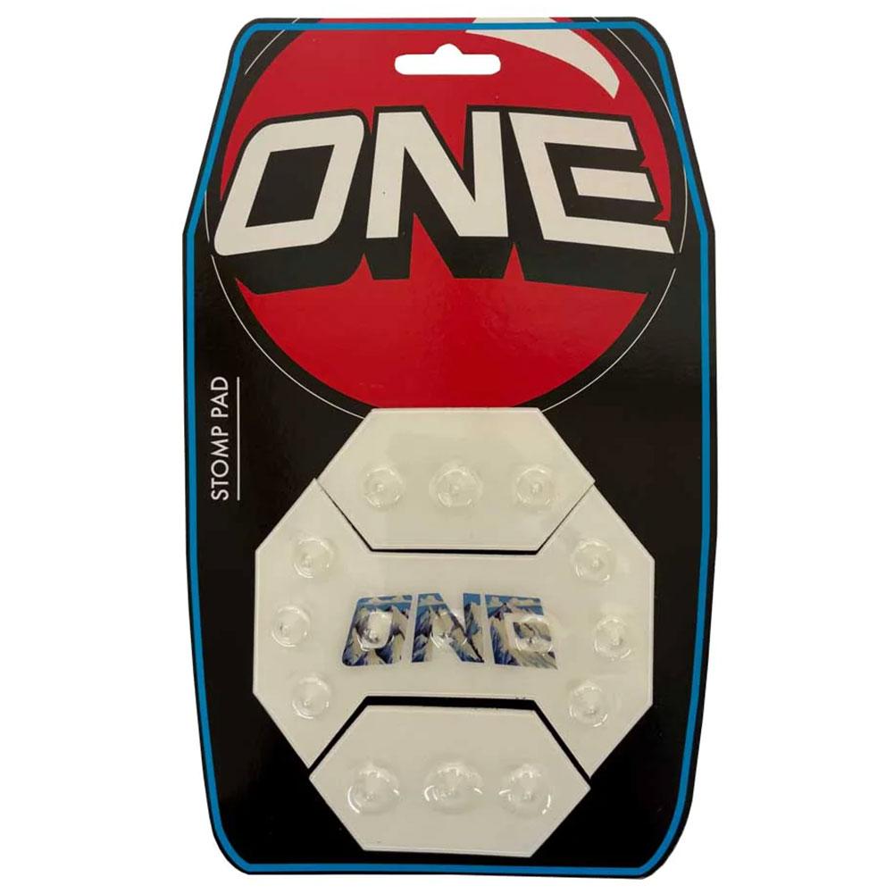  One Ball Jay Mod Pod 3- Piece Stomp Pad White/Blue Logo