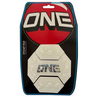 One Ball Jay Mod Pod 3-Piece Stomp Pad White/Blue Logo
