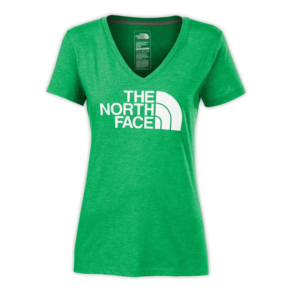 The North Face Short- Sleeve Half- Dome V- Neck Tee Women's - New Fit