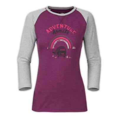 The North Face 3/4-Sleeve Adventure Awaits Tee Women's