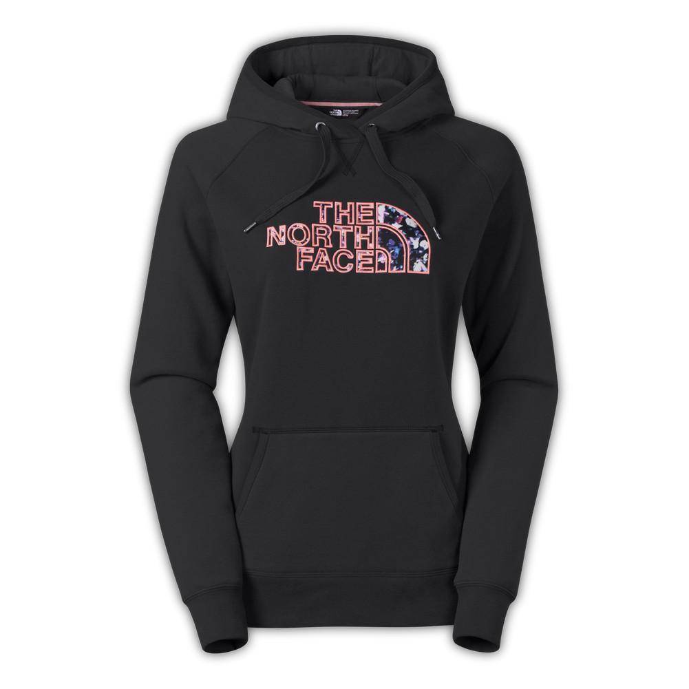 north face floral hoodie