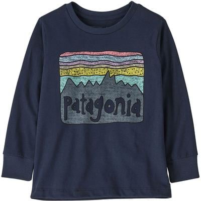 Patagonia Baby Long Sleeve Regenerative Organic Certified Cotton Graphic T-Shirt Kids'
