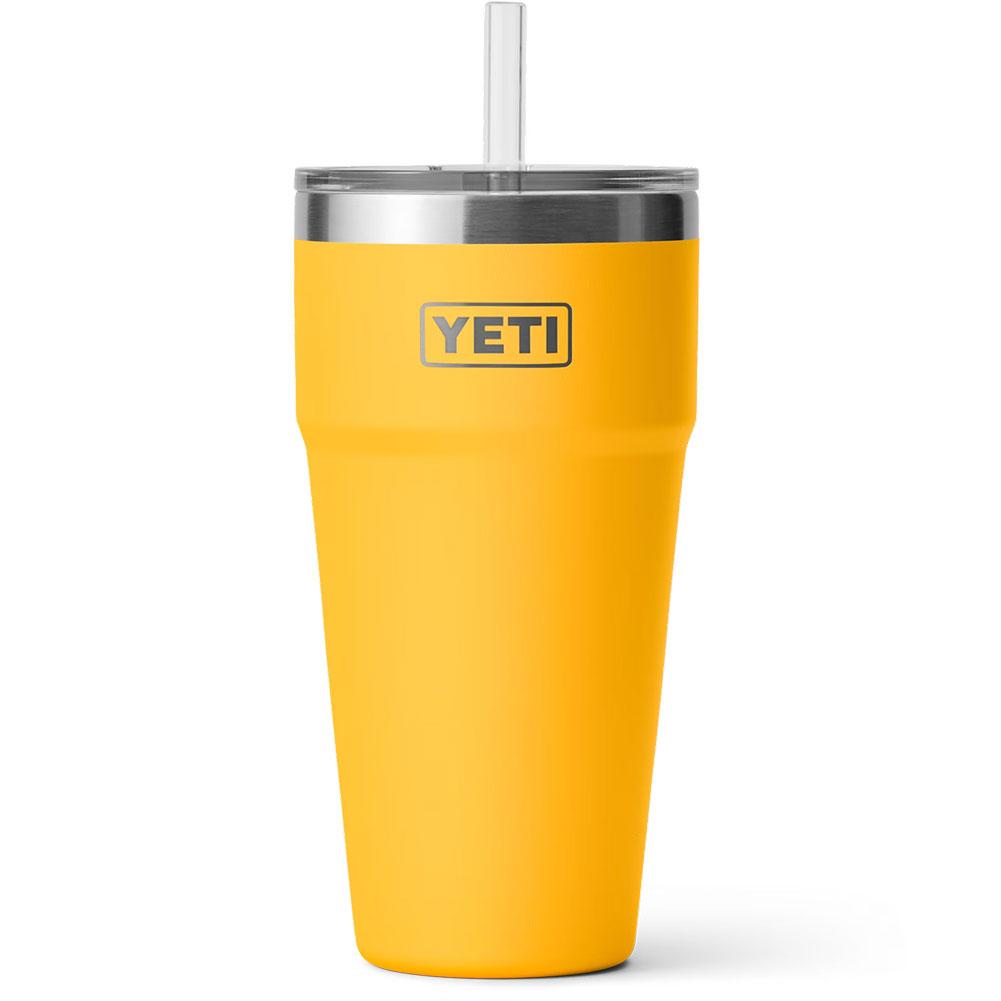 Yeti Rambler 26oz Stackable Cup with Straw Lid - Alpine Yellow