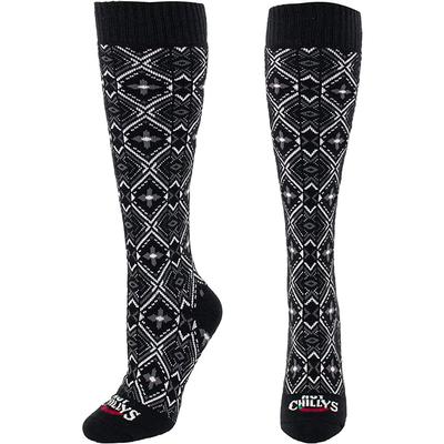 Hot Chillys Winter Geo Mid Volume Socks Women's