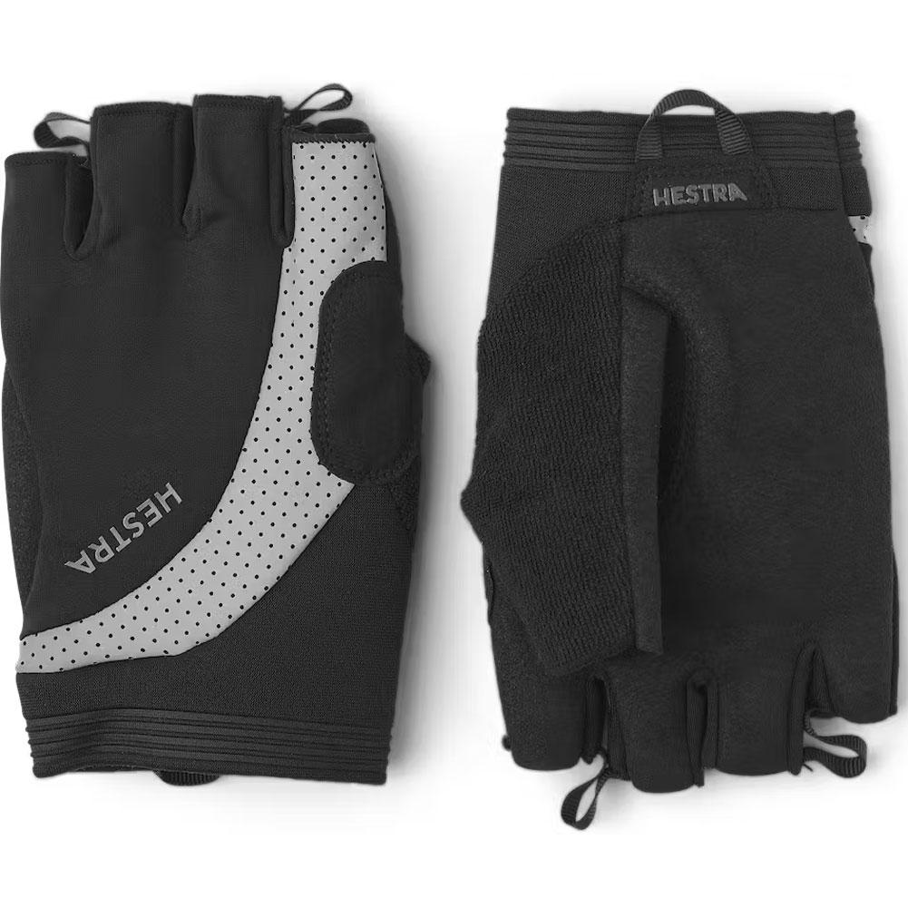  Hestra Apex Reflective Short 5- Finger Bike Gloves
