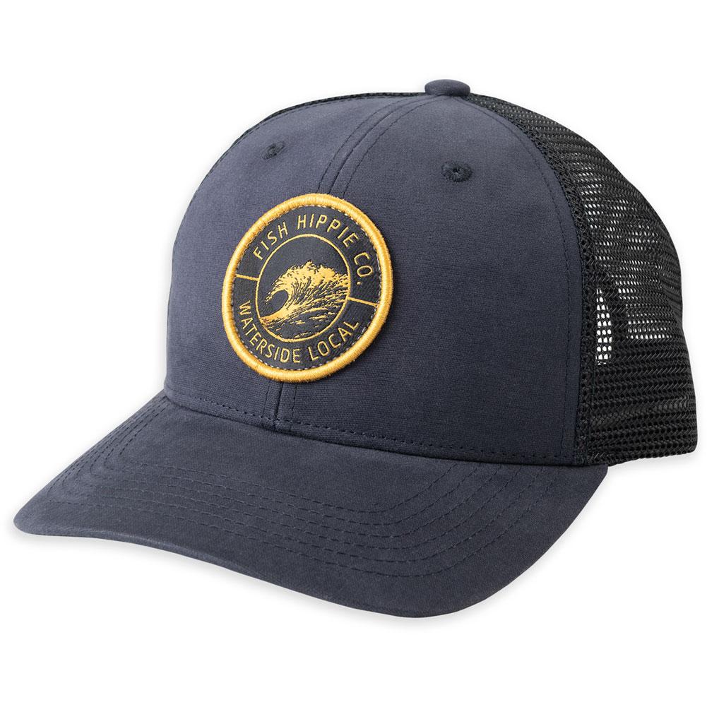 Fish Hippie Barrel Trucker Hat Blue / Os