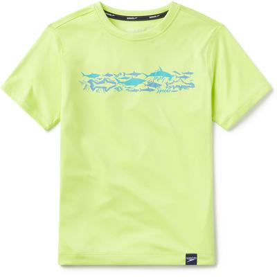 Speedo Short Sleeve Graphic Swim Shirt Boys'