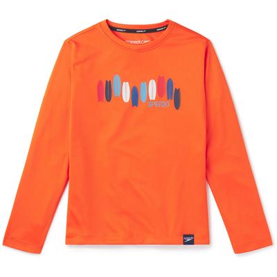 Speedo Long Sleeve Graphic Swim Shirt Boys'